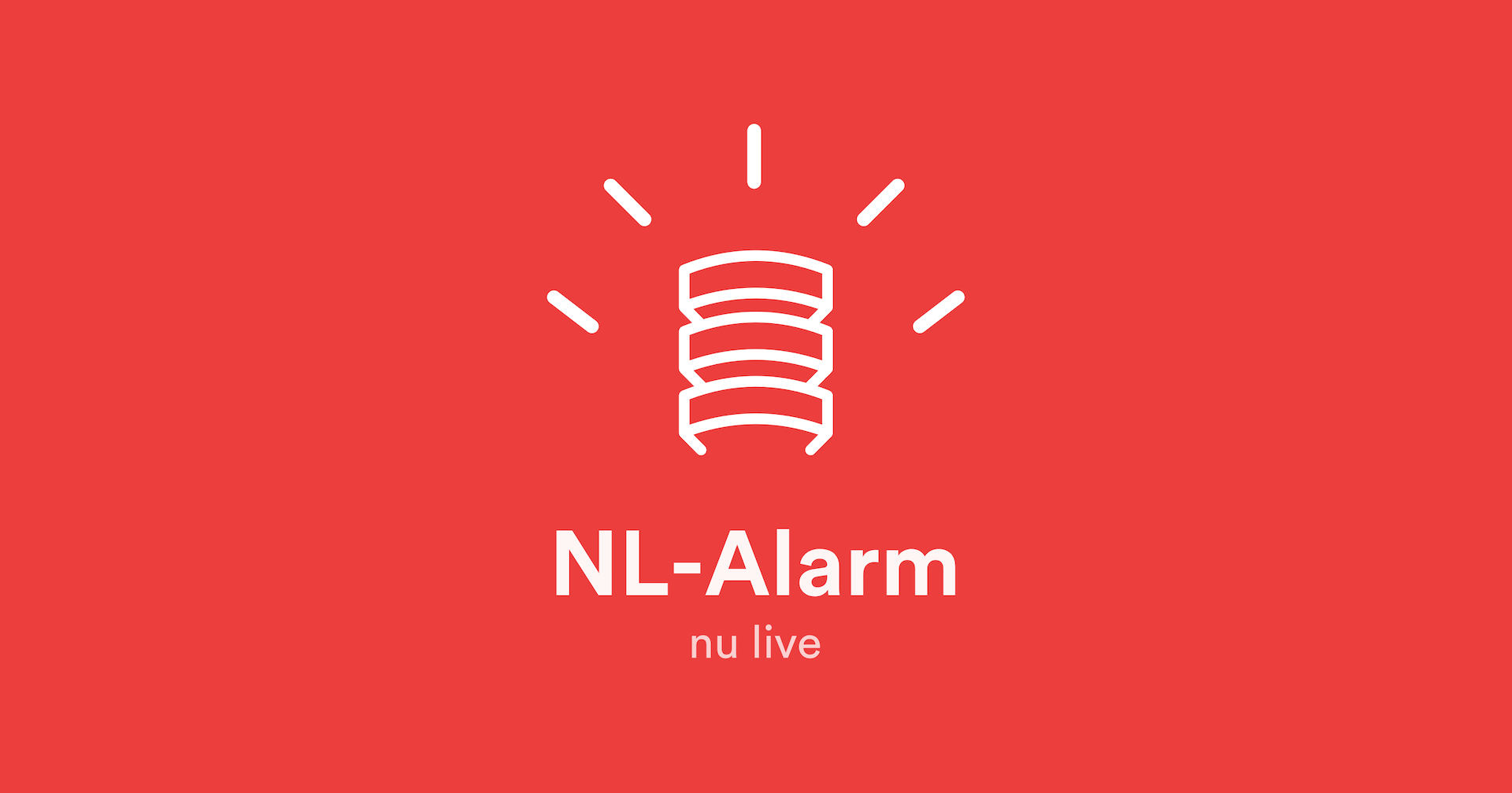 Nieuw product: NL-Alarm - Onze nieuwste app NL-Alarm toont NL-Alerts op jouw huidige locatie of de door jou ingestelde vaste locaties. Hou je werk (of je oma) in de gaten. 