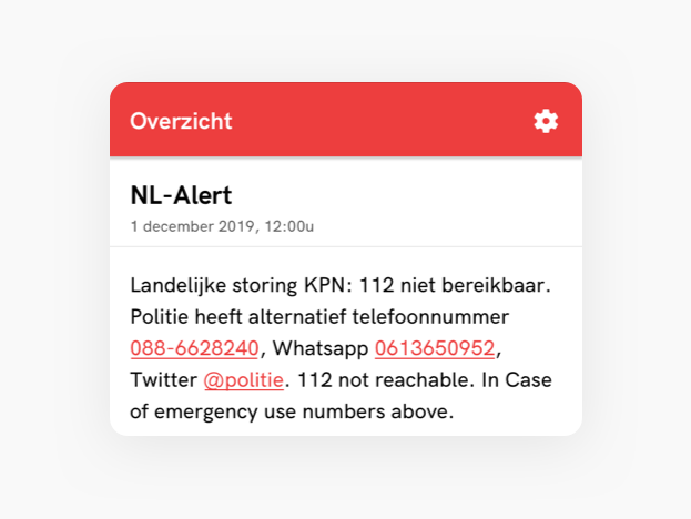 Alerts slaan we op