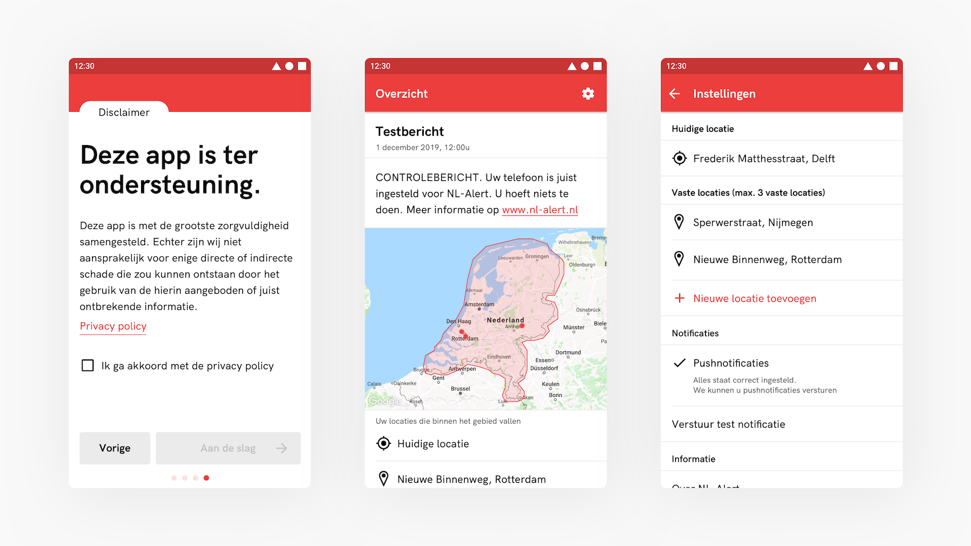 NL-Alarm is an app for smartphones, tablets and browsers to receive and read back NL-Alerts.